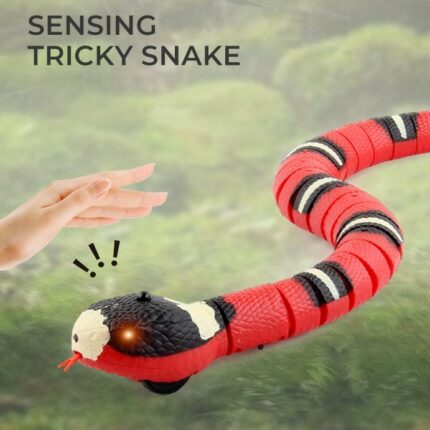 Smart Sensing Snake Automatic Electric Cat Toys USB Charging Pet Interactive Toys Dogs Game Play Toy Cat Accessories 2