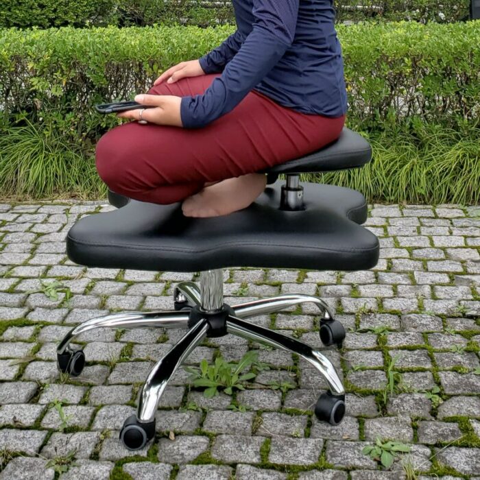 Soul Seat Office Chair for Cross Legged Sitting Stool Office Furniture Ergonomic Kneeling Posture Thick Cushion Seat Chair 4