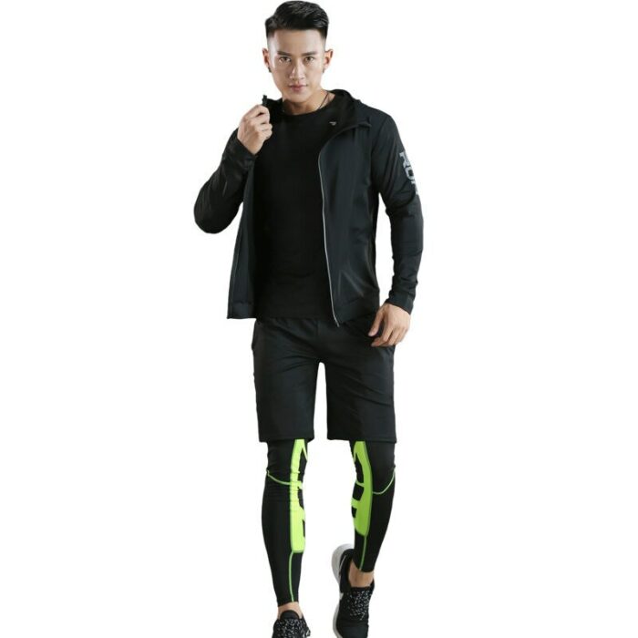 2022 Sports Suit Men's Running Set Basketball Underwear Tights Sportswear Gym Fitness Tights Jogging Training Tracksuits Clothes 5