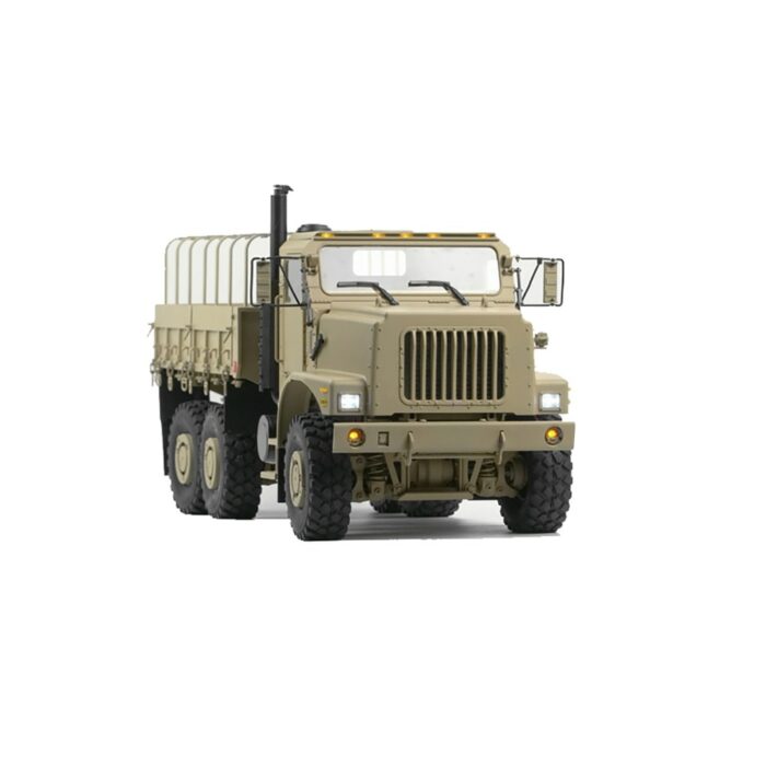 CROSSRC 1/12 RC Car TC6 6X6 6WD KIT Electric Remote Control Model Car Simulation Military Truck Adult Kids Toys Crawler Car 6