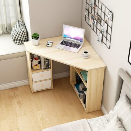 Corner Small Desktop Computer Desks Corner Desk Against The Wall Bedroom Home Student Study Desks Balcony Corner office Desks 2