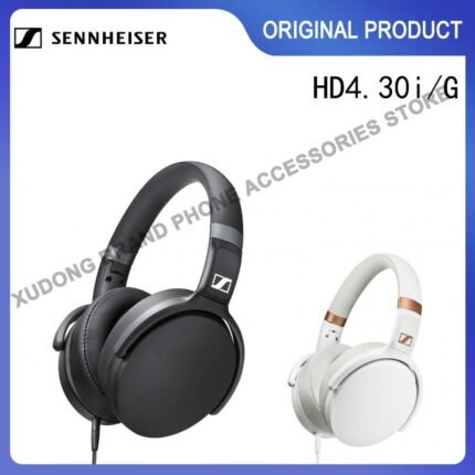 Original Sennheiser HD4.30i HD4.30G Around Over Ear Headphones Stereo Earphone Pure Bass Game Headset Deep Bass Foldable 1