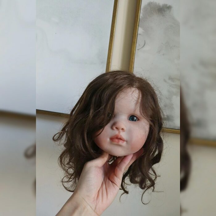 New Arrival Artist Painted Kits Bebe Reborn Louisa 32inch High Quality with Implanted Hair with Blood Vessel Toys for Girls 2