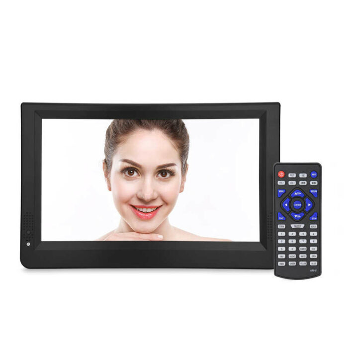 LEADSTAR 12inch ISDB-T Brazil Portable Digital Television 1280*800 WXGA Mini Home TV TFT-LED VGA USB Portable TV HD Video Playe 1