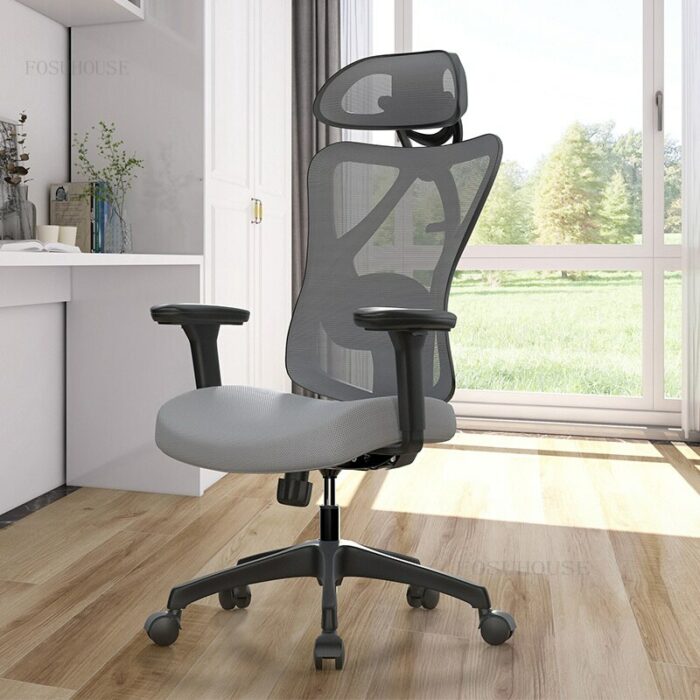 Modern Minimalist Office Chairs Lift Swivel Creative Fashion Backrest Gaming Chair Home Reclining Leisure Armrest Computer Chair 4