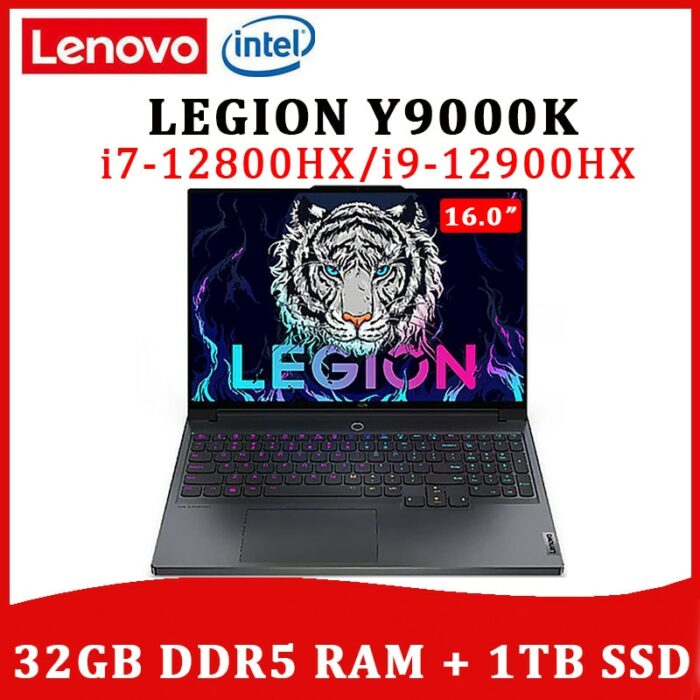 Lenovo LEGION Y9000K Gaming Laptop 2022 New Intel Core i9-12900HX Windows 11 16-inch 32GB RAM 1TB SSD RTX 3080Ti 165Hz Notebook 1