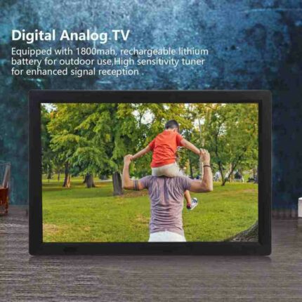 Leadstar 14 Inch Smart TV Portable LED TV Built in Tuner Portable Widescreen LCD Display with Stand UK Plug 110‑220V 1