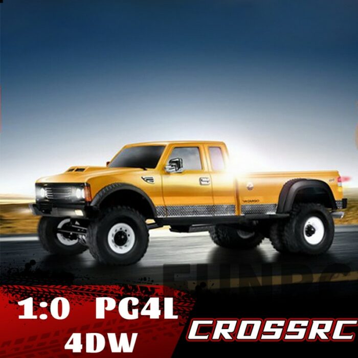 CROSSRC PG4L 1/10 RC Car Simulation Electric Remote Control Model Car Crawler Pickups Truck KIT Adult Kids Toys 1