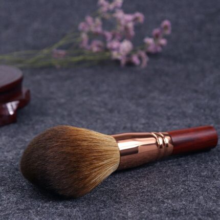 QINZHI Professional Handmade Make Up Brush 103 Large Round Face Powder Brush Short Handle Soft Red Fox Hair Makeup Brushes 2