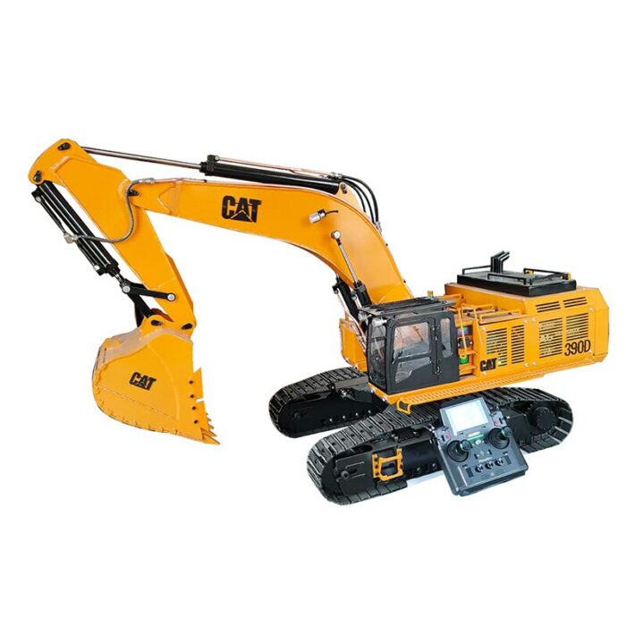 1/8 Heavy Duty Hydraulic Excavator Model 390D Remote Control Full Metal Excavator Model Toy 2