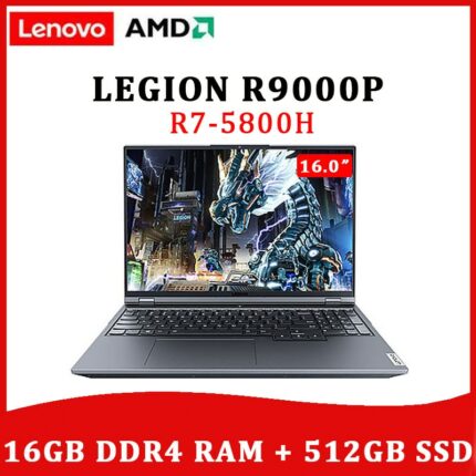 Lenovo Legion R9000P New 16.0inch Gaming Laptop AMD Ryzen7 5800H Geforce RTX 165Hz High Refresh Rate IPS Full Screen Windows11 1