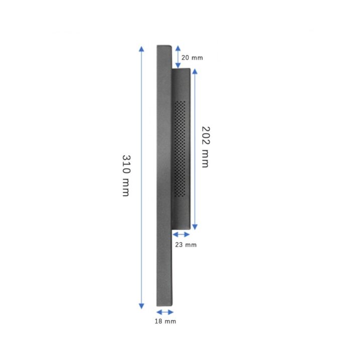 Soulaca New 22 inch Touch Mirror Waterproof TV is for European Style Bathroom Shower Embedded Bracket Android 9.0 Full HD WiFi 4