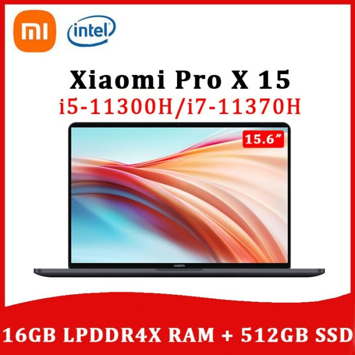 Xiaomi mi Laptop Pro X 15 New 15.6inch intel i5-11300H/i7-11370H notebook 3.5K OLED Full Screen Ultraslim computer 1