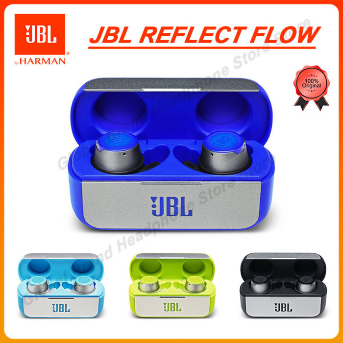 Original JBL Reflect Flow True Wireless Bluetooth Earphones Sport headphone Stereo Earbuds Bass Sound Headset Mic Charging Case 1