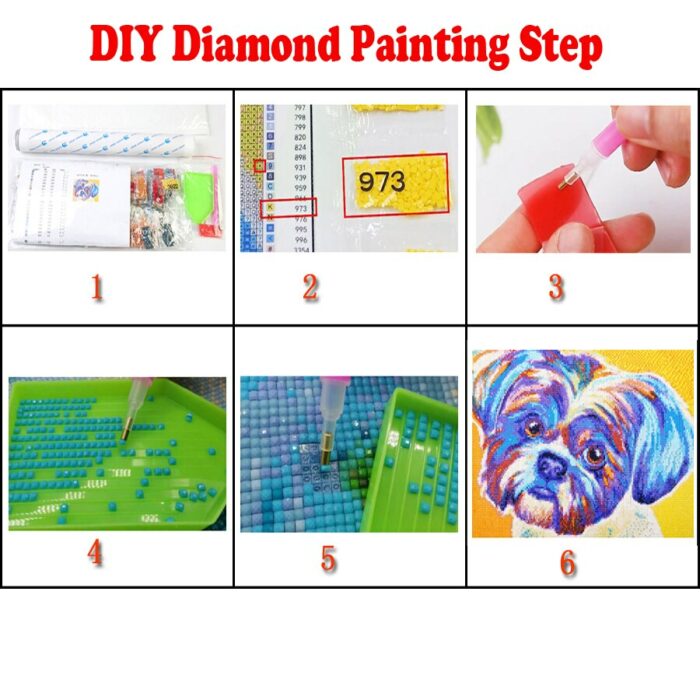 100% Square round resin 5d Diamond Painting Black White Tree DIY Diamond Embroidery Mosaic diamond art 3d Picture pastes 4