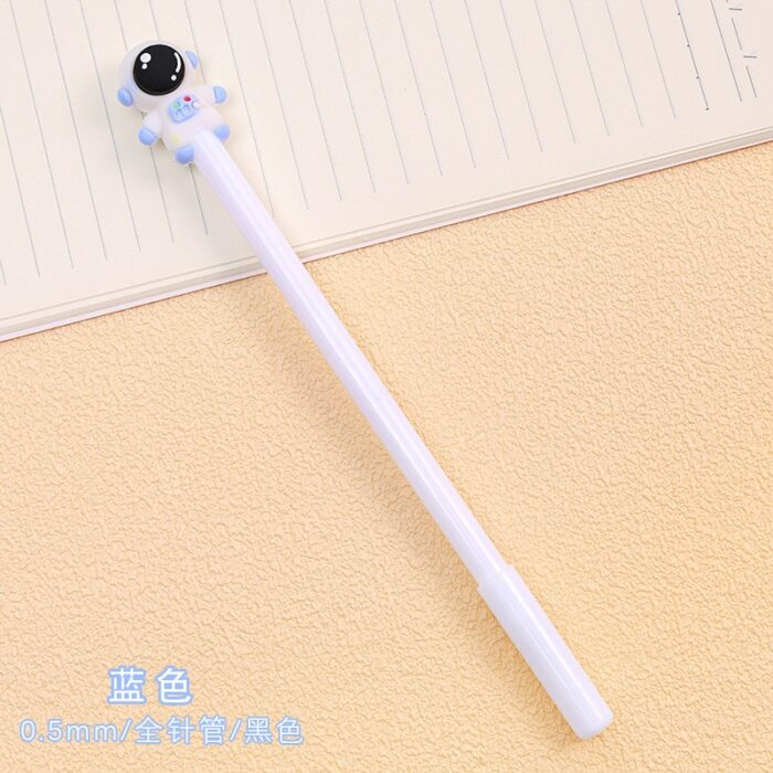 60 Pcs Creative Cartoon Astronaut Neutral Pen Student Cute Examination Signature Pen Ins Girl Heart Stationery Back To School 6