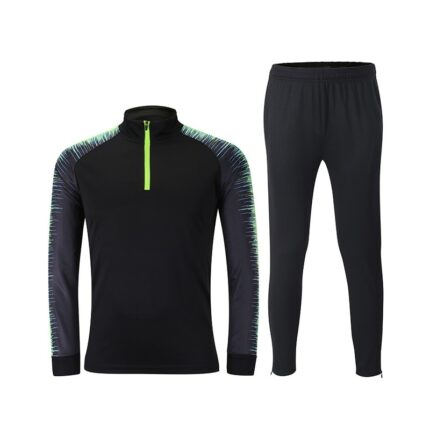 Men's Tracksuits Gym Sportwear Running Set 2 Piece Men Sport Football Training Suit Long Sleeves Pants Set Workout Tracksuits 2