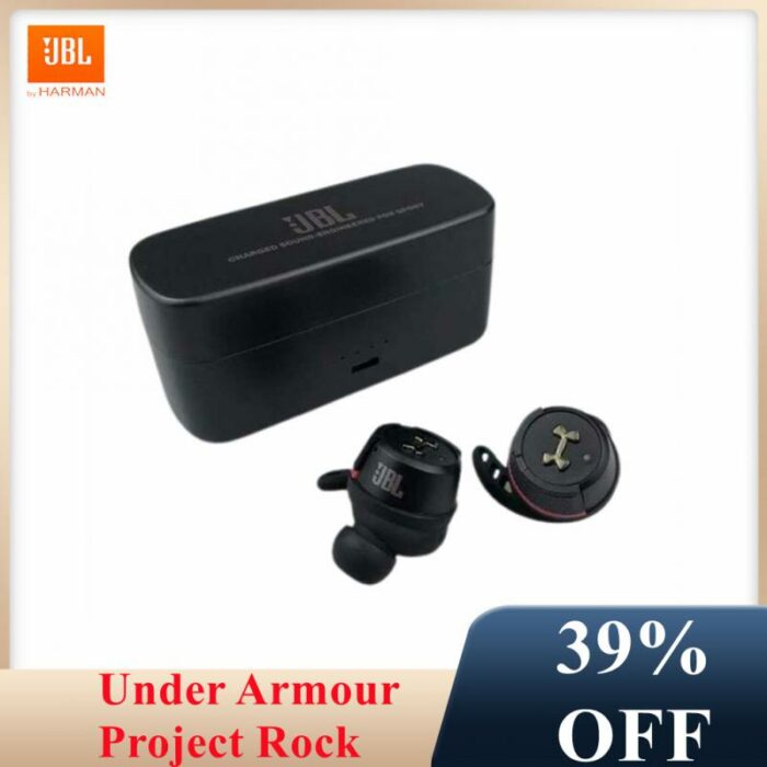 JBL Under Armour Wireless Flash IN-Ear Sport Headphones Stereo Bluetooth WaterProof Earbud Music Eardphones With Charge Box 1