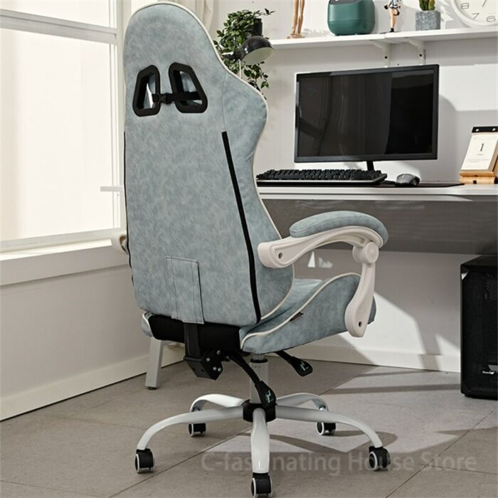 E-sports Chair Girls Makeup Chair Comfortable Sedentary Gaming Chair Computer Chair Ergonomic Chair Office Chairs for Bedroom 2