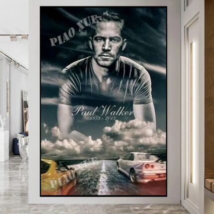 5d Diamond Painting Fast And Furious Poster Full Square/Round Paul Walker Cross Stitch Kits Wall Art For Home Decor 2