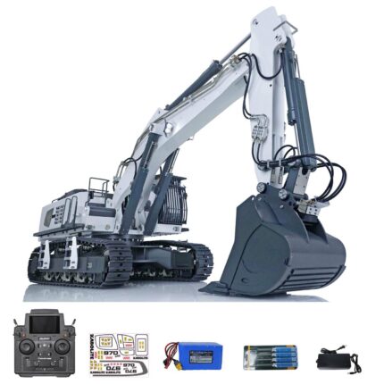 HUINA K970 100S 1/14 Kabolite Hydraulic Metal Tracked RC Excavator Remote Control Model GPS Light Battery Coarse Filter 1