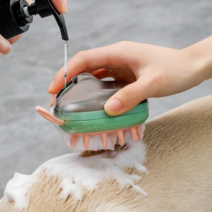 Hoopet Pet Accessories For Dogs Massager Brush Bathroom Puppy Cat Massage Comb Grooming Shower Brush For Bathing Soft Brushes 3