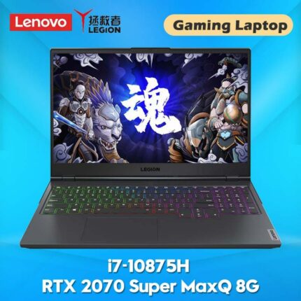 Lenovo Legion Gaming Laptop Y9000K 15.6 Inch Intel i7-10875H 144Hz GeForce RTX 2070 Super Max Q 8G 32GB RAM 1TB SSD Notebook 1