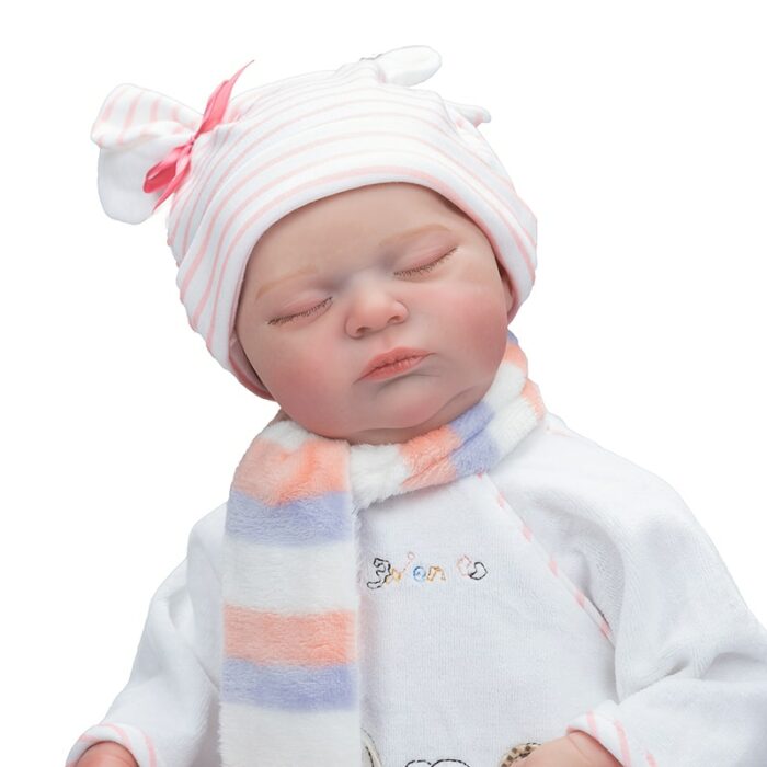 50CM Newborn Baby Size Reborn Baby Popular Laura Lifelike Soft Touch Cuddly 3D Skin Visibile Veins High Quality Art Doll 3