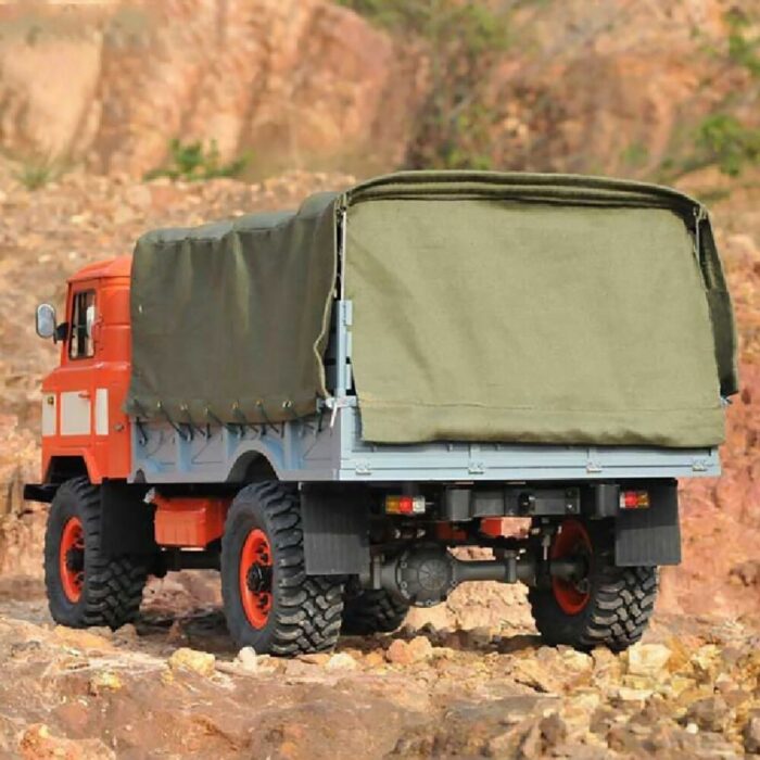 CROSSRC GC4 4WD 1/12 RC Car Freight Wagon Electric Remote Control Model Car Simulation Military Truck KIT Adult Kids Toys 3