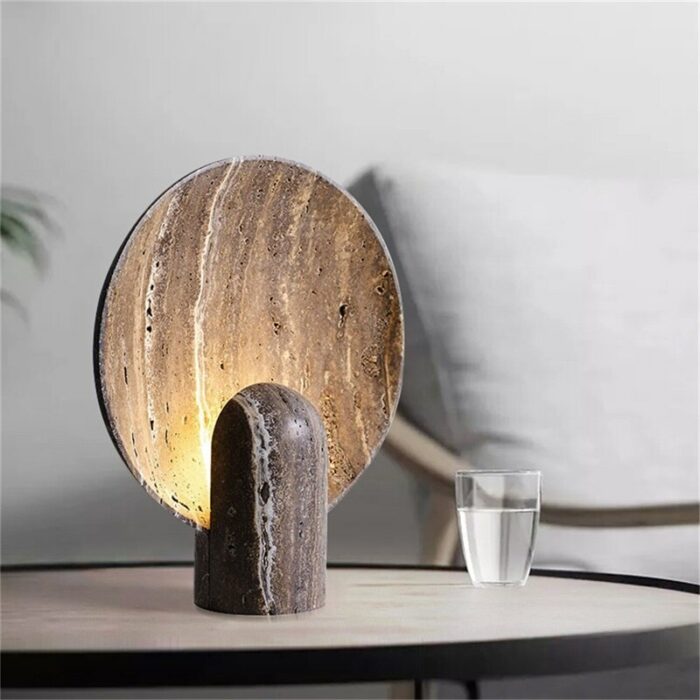 OUTELA Nordic Resin Table Light Modern LED Simple Creative Design Desk Lamp for Home Living Room Bedroom Decorative 3