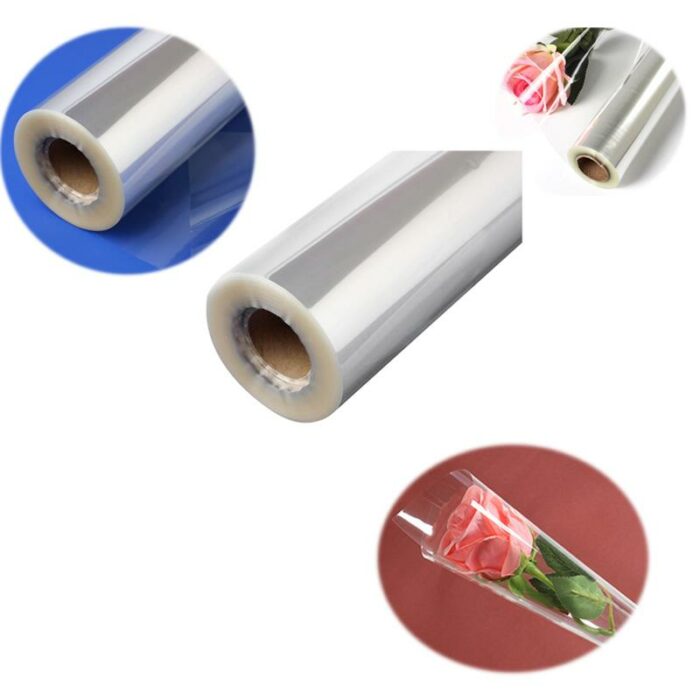 1 Roll Clear Cellophane Wrap Roll For Gift Flower Bouquet Baskets Wrapping Arts And Crafts Supplies Packaging Cellophane 2