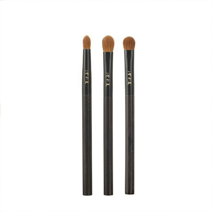 Professional Handmade Make Up Brush Eye Shadow Blending Brush Soft Resilient Weasel Hair Ebony Handle Makeup Brushes 6