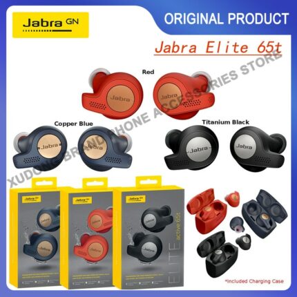 Original Jabra Elite Active 65t Bluetooth True Wireless TWS In Ear Headphones Sports Music Earbuds Gaming Earphones HandsFree 1