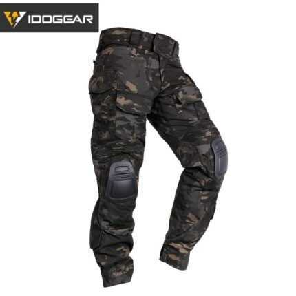 IDOGEAR G3 Combat Pants with Knee Pads Airsoft Tactical Trousers MultiCam CP gen3 Hunting Camouflage 3201 2