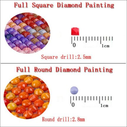 100% Square round resin 5d Diamond Painting Black White Tree DIY Diamond Embroidery Mosaic diamond art 3d Picture pastes 2