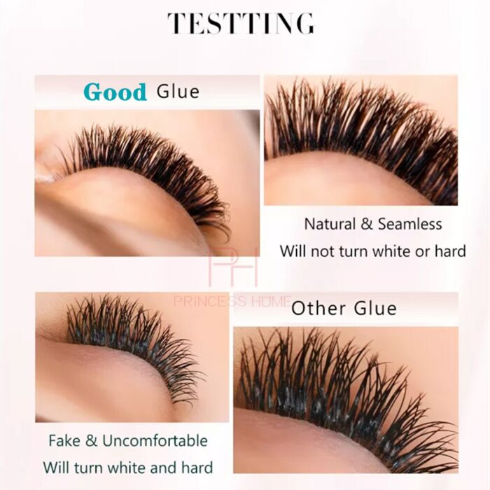 Private label 5ML Eyelash Extension Glue Fast Drying Eyelashes Glue Pro Lash Glue Black Adhesive Retention Long Last 4