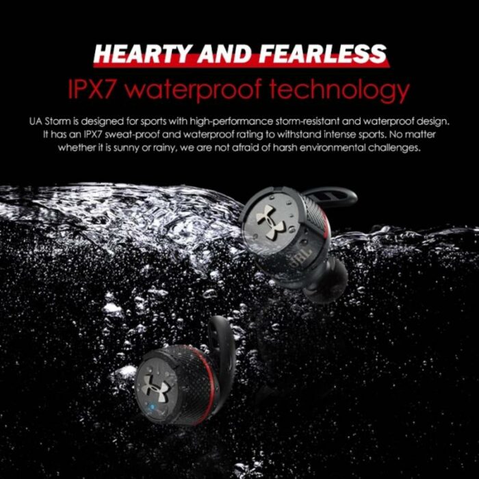 Original JBL Under Armour Project Rock True Headphones Bluetooth-compatible Stereo Headset Waterproof Flash Earbuds With Mic 3