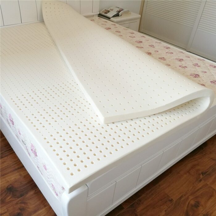 7.5CM Thickness Tatami Mat Natural Latex Mattress Cervical Vertebra Single Double Bed Twin Queen Size Sleeping Bed Mattress 3