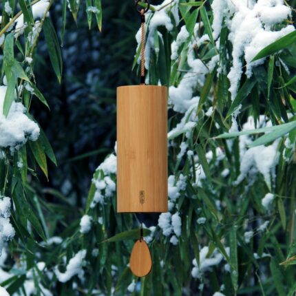 New Bamboo Musical Wind Chime Music Chord Japanese Windchime Koshi Outdoor Garden Indoor Home Decoration Meditation Relaxation 2