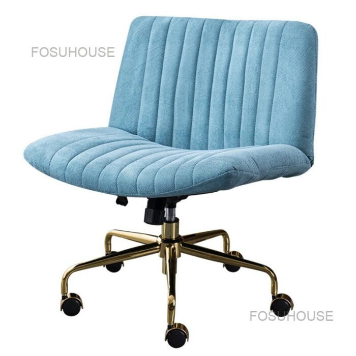 Nordic Leisure Sofa Designer Computer Chair Home Office Chairs Lift Rotary Gaming Chair Office Furniture Modern Fabric Armchair 6