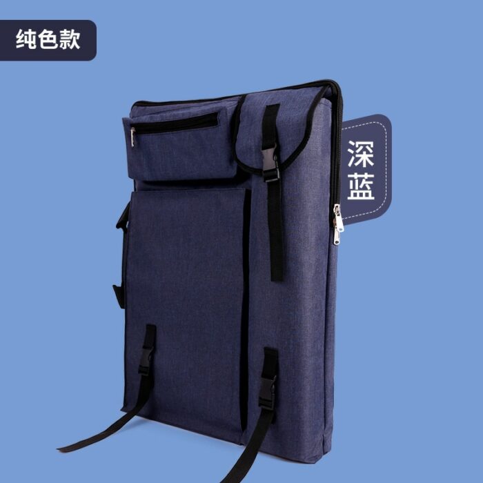 Art Student 4k Drawing Board Bag Waterproof Painting Bag Folding Easel To Go Out Sketching Backpack Painting Tools Storage 5