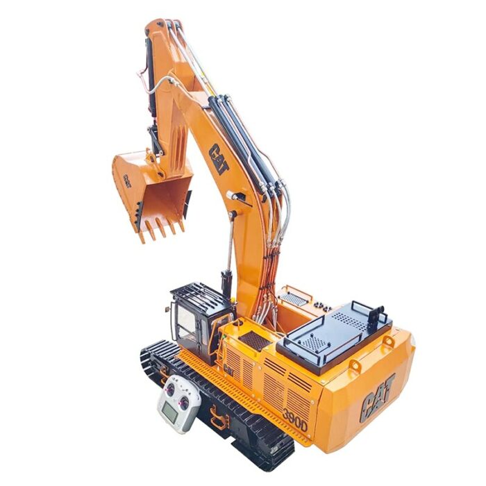 1/8 Heavy Duty Hydraulic Excavator Model 390D Remote Control Full Metal Excavator Model Toy 6