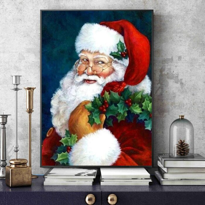 Nabi DIY 5d Diamond Painting Santa Claus Handmade Gift Full Square/Round Diamond Embroidery Cross Stitch Christmas Craft Kit Art 3