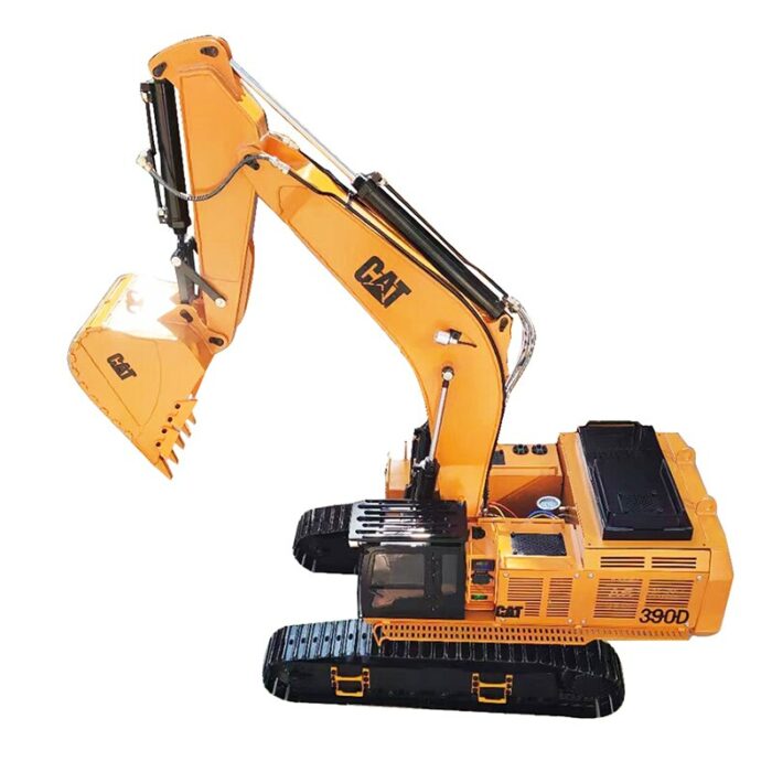 1/8 Heavy Duty Hydraulic Excavator Model 390D Remote Control Full Metal Excavator Model Toy 4