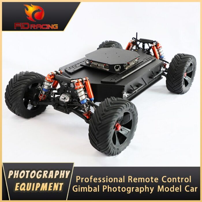 FID RC 4WD Mobile Camera Electric Film Television Shooting Vehicle Platform Equipped Remote Control Camera Cars Off-road Buggy 1