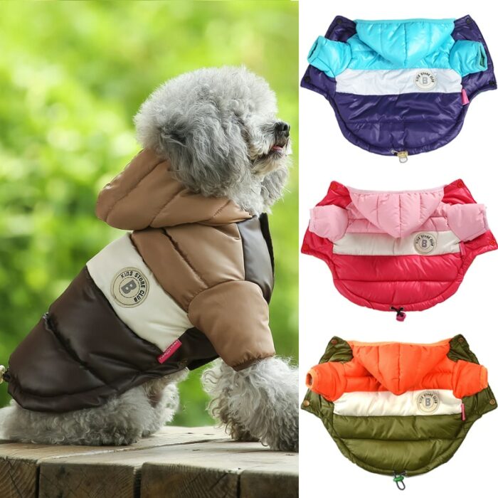 Winter Pet Clothes For Dogs Puppy Pet Warm Down Jacket Waterproof Coat For Small Medium Dogs Chihuahua French Bulldog Clothing 1