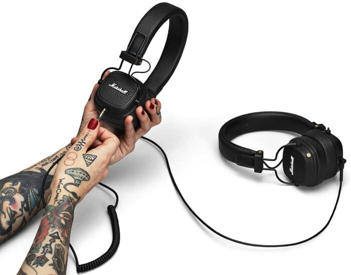 100% Original Marshall Major III Wireless Bluetooth Headphones Deep Bass Foldable Sport Gaming Music retro rock Headset with Mic 5