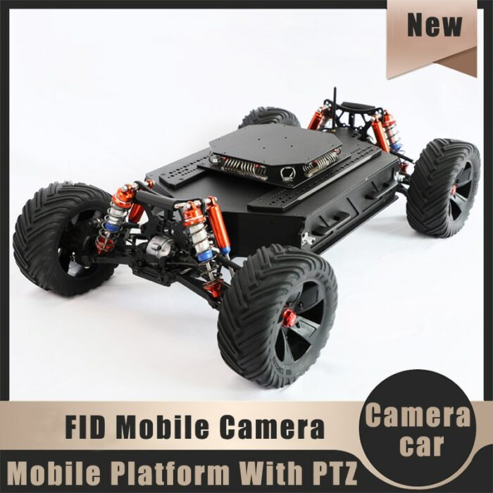 FID RC 4WD Mobile Camera Electric Film Television Shooting Vehicle Platform Equipped Remote Control Camera Cars Off-road Buggy 1