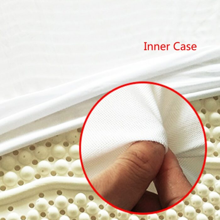 7.5CM Thickness Tatami Mat Natural Latex Mattress Cervical Vertebra Single Double Bed Twin Queen Size Sleeping Bed Mattress 5