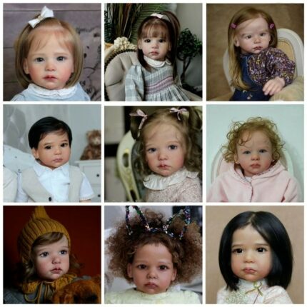 28inch Reborn Toddler Lilly Reborn Doll Kit Unfinished DIY Doll Parts 2